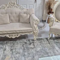 مبل ۹نفره سلطنتی با جلومبلی و میز نهارخوری ۴نفره|مبلمان خانگی و میز عسلی|لنگرود, |دیوار