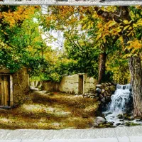 تابلو فرش منظره