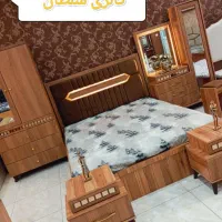 تخت و میز آرایش سلطان|تخت و سرویس خواب|قم, شاه ابراهیم|دیوار