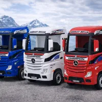 ماشین شارژی تریلی بنز فروش اقساطی بدون پیش قسط