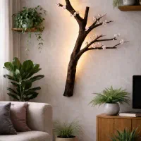 شب خواب یا دکور چوبی