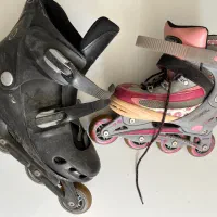 اسکیت به همراه وسایل ایمنی