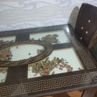 میز ناهار خوری با کابینت زمینی