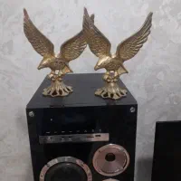 دو عدد عقاب برنجی