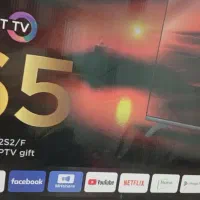 تلوزیون 65+میز+پایه دیواری 2بازو متحرک+پایه رومیزی|تلویزیون و پروژکتور|بندرعباس, |دیوار