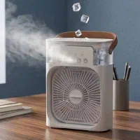 پنکه مه پاش رومیزی Air Cooler Fan برند اصل