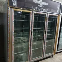 یخچال ایستاده بدنه تزریق در تمام ابعاد