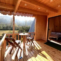 اجاره کلبه سوییسی|اجارهٔ کوتاه‌مدت ویلا و باغ|کلاچای, |دیوار