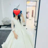 لباس عروس آستین دار|لباس|میناب, |دیوار