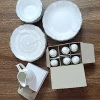 فروش سرویس چینی ۲۴ نفره نو و آک