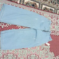 شلوار بگ لی قد نود نونو مارکش روشه سایز ۴۸و۵۰