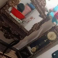 آینه کنسول و ساعت