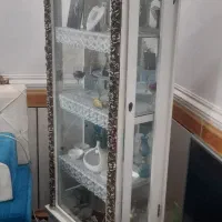 بوفه رنگ استخانی وسفید