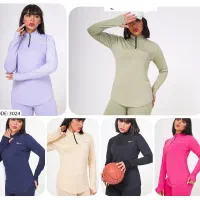 نیم زیپ آستین بلند زنانه