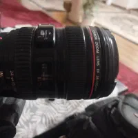 دوربین فول‌فریم Canon 6D + لنز حرفه‌ای 24-105 L