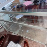 پیشخوان سالم درنو قفسه وپالت ابی رنگ