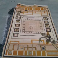 گلیم فرش وکناره و پادری