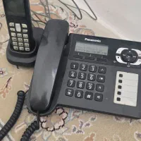 گوشی تلفن پاناسونیک با بی سیم|تلفن رومیزی|قم, پردیسان|دیوار