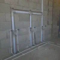 لوله کشی آب فاضلاب گرمایش از کف شیرآلات خورده کاری