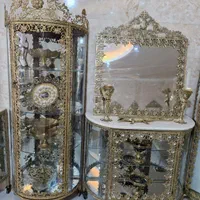 آینه ویترین باکس دار فوق سنگین (( برنز سعید))|بوفه، ویترین، کنسول|کرمانشاه, |دیوار