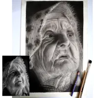 سفارش نقاشی سیاه قلم با کیفیت بالا|تابلو، نقاشی، عکس|تهران, عباس‌آباد|دیوار