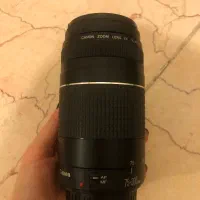 لنز ۷۵-۳۰۰ کانن|دوربین عکاسی و فیلم‌برداری|تهران, جنت‌آباد جنوبی|دیوار