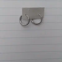 گوشواره استیل رنگ ثابت