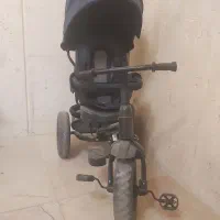 سه چرخه کودک تا شونده دارای سایبان کیف و سبد