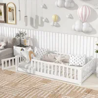 تخت کودک مونته‌سوری با MDF مقاوم + طراحی مدرن