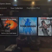اکانت ظرفیت کامل ۳گانه Tomb raider تامب رایدر PS5