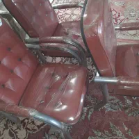 صندلی چرمی انتظار دفتری