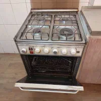 اجاق گاز چهار شعله فر دار دنیای صنعت