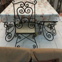 فروش  سرویس میز نهار خوری فر فورژه ده نفره