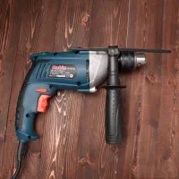 دریل چکشی13 رابین صنعتی نیم تنه فلز گیربکس گارانتی|ابزارآلات|هشتگرد, شهرک راه آهن|دیوار