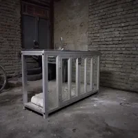 سینک ظرفشویی با میز آلومینیومی|آب‌چکان و نظم‌دهنده ظروف|آذرشهر, |دیوار