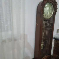 ساعت چوبی  دو تیکه