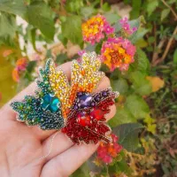 گلسینه جواهر دوزی شده