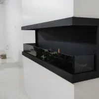 شومینه گازی مدرن و شیک|بخاری، هیتر، شومینه|جاجرود, |دیوار