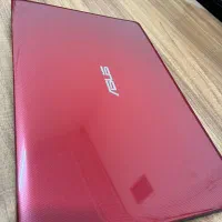 لپتاپ Asus قرمز شیک،مناسب روزمره ونرم افزار مهندسی|رایانه همراه|ساوه, |دیوار