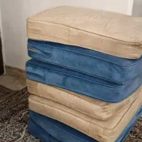 مبل راحتی ۷ نفره با میز و تشک اضافه|مبلمان خانگی و میز عسلی|تهران, کرمان|دیوار