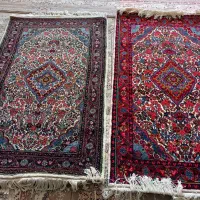 فرش های دستباف دوعددریزبافت ابریشم زیاد کارشده|فرش|نهاوند, |دیوار