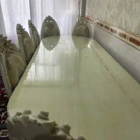 میز ناهار خوری ۸ نفره و مبل ۹ نفره