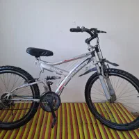 دوچرخه سایز ۲۶ فنردار دنده ای کوهستانی سالم و نو|دوچرخه، اسکیت، اسکوتر|محمدشهر, جعفرآباد|دیوار