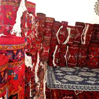 فرش دستبافت کناره در اندازه و سایزهای متفاوت