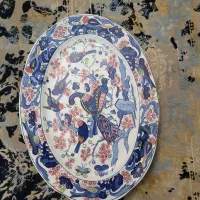 با سلام سه عدد سینی‌ مرغی قدمتدار ساخت ژاپن