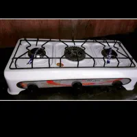 اجاق گاز گاز رومیزی دو شعله سه شعله لعابی