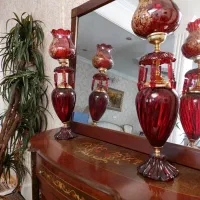 یک جفت لاله قرمز