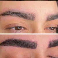 مدل میکروبلیدینگ وخط چشم وشیدینگ لب و تاتو ابرو