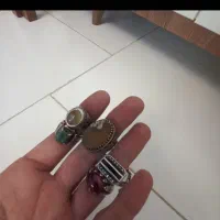 انگشتر عقیق یاقوت