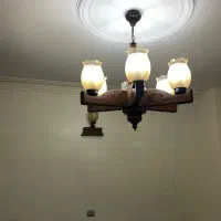 لوستر چوبی